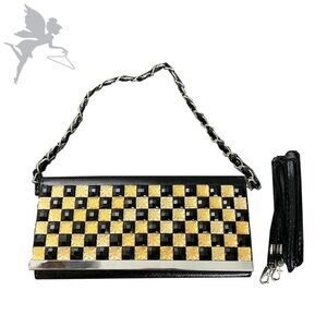 VINTAGE NGUYET D checkerboard bag